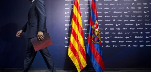 رئيس برشلونة السابق يواجه عقوبة السجن بتهمة الفساد المالي