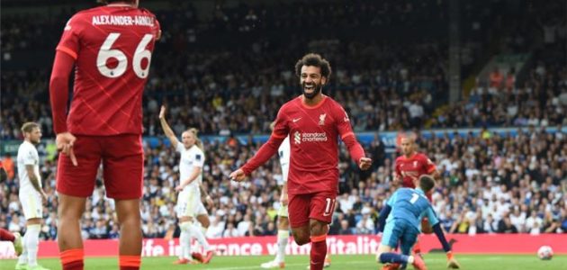 تشكيل ليفربول أمام ليدز يونايتد في الدوري الإنجليزي.. محمد صلاح أساسيًا وعودة دياز